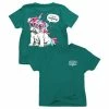 Lincoln Outfitters Youth Girl's Unicorn Pug Short Sleeve T-Shirt - LOY-29 - T-Shirts -Lincoln Outfitters Shop 0b682d43b123e20710a0a25101da972a14c255bb LOY 29 1