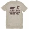 Lincoln Outfitters Men's Short Sleeve Sometimes Motivation Finds You T-Shirt Oatmeal - LO-148 - T-Shirts -Lincoln Outfitters Shop 0fcd73570a8cae377d3c72a7555c80a273f0657b LO 148 OATMEAL