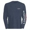 Lincoln Outfitters Ladie's Long Sleeve Logo Shirt, Vintage Indigo Black Heather - LO-LLS708-VIBH - Long Sleeve Shirts Women's 2 Lincoln Outfitters Ladie's Long Sleeve Logo Shirt, Vintage Indigo Black Heather - LO-LLS708-VIBH - Long Sleeve Shirts Women's -Lincoln Outfitters Shop 13190f89ffac2059a3dac754e96792a46ed5646d LO LLS708 VIBH