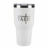 Lincoln Outfitters "Faith" 30 oz. Religious Tumbler, White - 89-646-0204 - Tumblers -Lincoln Outfitters Shop 1a7f44da8d319e07efc136d51126b8b05180d49d 32631069