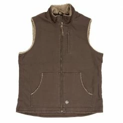 Lincoln Outfitters Women's Sherpa Lined Duck Vest - RLWV15TSN - Vests