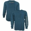 Lincoln Outfitters Men's Heavyweight Long Sleeve Pocket Graphic Tee Bluesteel Black Heather - LOLSPK-01-BSBH - Long Sleeve Shirts -Lincoln Outfitters Shop 22f88fa4a9ebec11531eedb322918b9f10d385bb LOLSPK 01 BLUESTEEL BLACK HEATHER