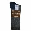 Lincoln Outfitters Men's Mid-Weight Crew Sock 2 Pack Black - L2/72466-BL-L - Socks -Lincoln Outfitters Shop 2d7384e8a2f26108373b9a69e54f904ce99d9cb2 L2 72466 BL L 1 Men s Black Large