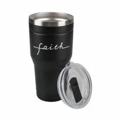 Lincoln Outfitters "Faith" 30 oz. Religious Tumbler, Black - 89-632-0204 - Tumblers -Lincoln Outfitters Shop 395815d251dca8dfc531ea793f22df943a786670 32631055 3