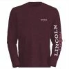 Lincoln Outfitters Ladie's Long Sleeve Logo Shirt, Windsor Wine Black Heather - LO-LLS708-WWBH - Long Sleeve Shirts Women's -Lincoln Outfitters Shop 3cc09f568bbff669da0a2d079753c777413060d2 LO LLS708 WWBH