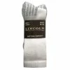 Lincoln Outfitters Men's Cotton Crew Sock 3 Pack White - L3/72302-W - Socks -Lincoln Outfitters Shop 8d97360420d2cced3e70b7f25d154e35e012d1b8 86591940