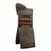 Lincoln Outfitters Men's Merino Wool Boot Sock 2 Pack Brown - RT/L2/9743-BRN - Socks -Lincoln Outfitters Shop 90f31da522e1d5d2ab004661f6cfb4ff98748557 86591972
