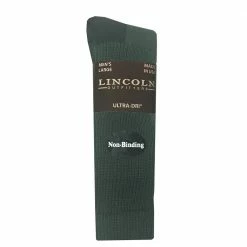 Lincoln Outfitters Men's Non-Binding Boot Sock Olive - RT/LO9746-OL - Socks