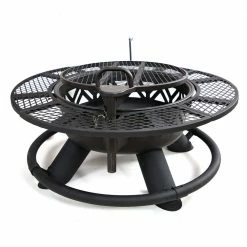 Lincoln Outfitters Steel Fire Pit with BBQ Grate - 90-165-0204 - Fire Pits & Heaters -Lincoln Outfitters Shop a0090d9c28c46bdfa70405ad9f129351410e51c4 32150005 5