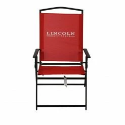 Lincoln Outfitters XL Sling Folding Chair, Oxy Fire - 89-274-0204 - Camp Furniture -Lincoln Outfitters Shop a75403b00d8c5e8056402d73933d4f78131264c4 32512024 3