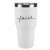 Lincoln Outfitters "Faith" 30 oz. Religious Tumbler, White - 89-644-0204 - Tumblers -Lincoln Outfitters Shop a84c3865b72235a2f07e1ecf4fe4edcc43a1415d 32631067