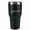 Lincoln Outfitters "Faith" 30 oz. Religious Tumbler, Black - 89-632-0204 - Tumblers -Lincoln Outfitters Shop b2c46d981e010cffb9a23597f51d2af82a706714 32631055