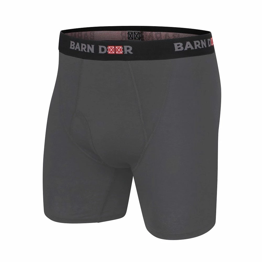 Barn Door by Lincoln Outfitters Crew Cab Cotton Boxers Charcoal - XLO9787-015 - Boxer Briefs 3 Barn Door by Lincoln Outfitters Crew Cab Cotton Boxers Charcoal - XLO9787-015 - Boxer Briefs