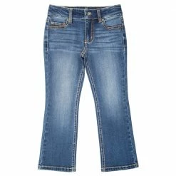 Lincoln Outfitters Youth Girl's 5-Pocket Stretch Denim Bootcut Jean - LOG7270XMW - Jeans