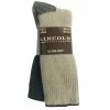 Lincoln Outfitters Men's Heavy Crew Sock 2 Pack Khaki - L2/72443-K - Socks -Lincoln Outfitters Shop cbd78b66aac0886bd08ed7b249facf7bad21cbc4 86591947