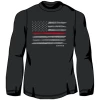 LO Youth Boy's Red Stripe Flag Long Sleeve T-Shirt Black - LOYMM-08 - T-Shirts -Lincoln Outfitters Shop deb9892475d118c6a297f464c191ca63af8534b4 LOYMM 08 BLACK
