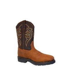 Lincoln Outfitters Men's Steel Square Toe Western Boot - L9S12 - Men's Boots