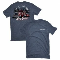 Lincoln Outfitters Men's Tractor Trailer Short Sleeve T-Shirt - LO-111-DNM - T-Shirts