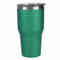 Lincoln Outfitters 30oz. Stainless Tumbler Glitter Green - 87-407-0204 - Water Bottles & Hydration -Lincoln Outfitters Shop f168b1bd714037023f5d09a16a5539d72a272efa 32630041 32630041 image 32630041